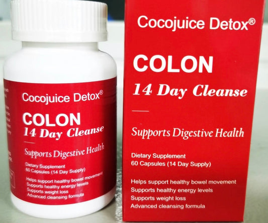 Cocojuice ®️Restocking soon 14 day Colon Cleanse (60 count )supply
