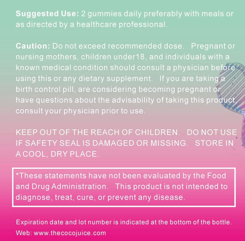 Preorder Cocojuice Menopause Gummies